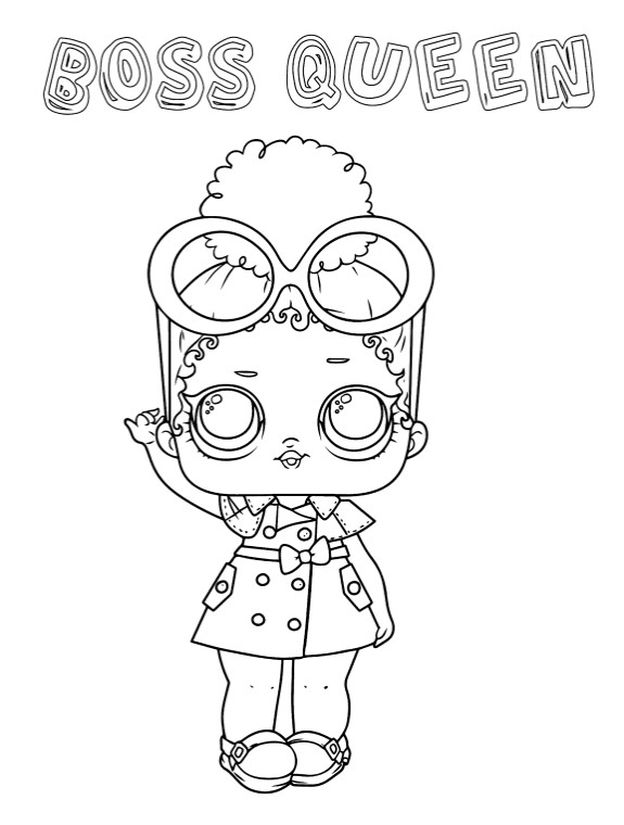 Кукла ЛОЛ босс квин