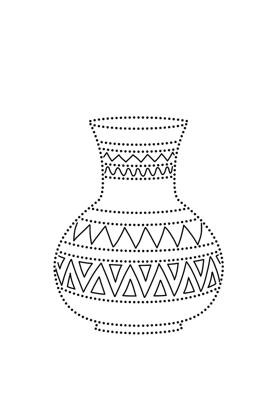 Сложная картинка по точкам
